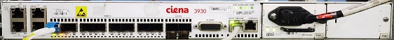 Ciena 3930 switch (XCVR-A10Y31 optical module inserted)
