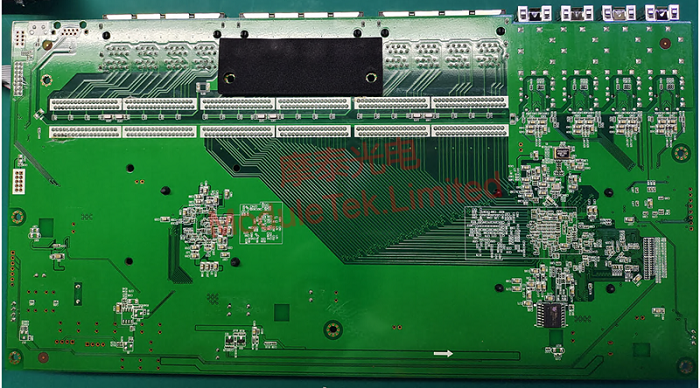 Rear of TRENDNET TEG-30284 motherboard