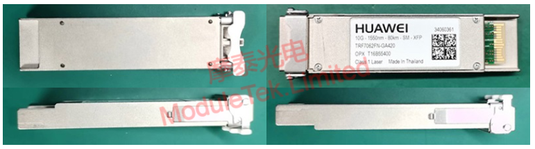 Physical appearance of Huawei XFP-10G-1550NM-80KM-SM optical module