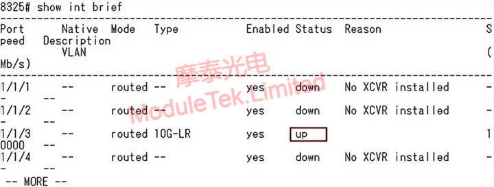 Interface Group Rate Configuration